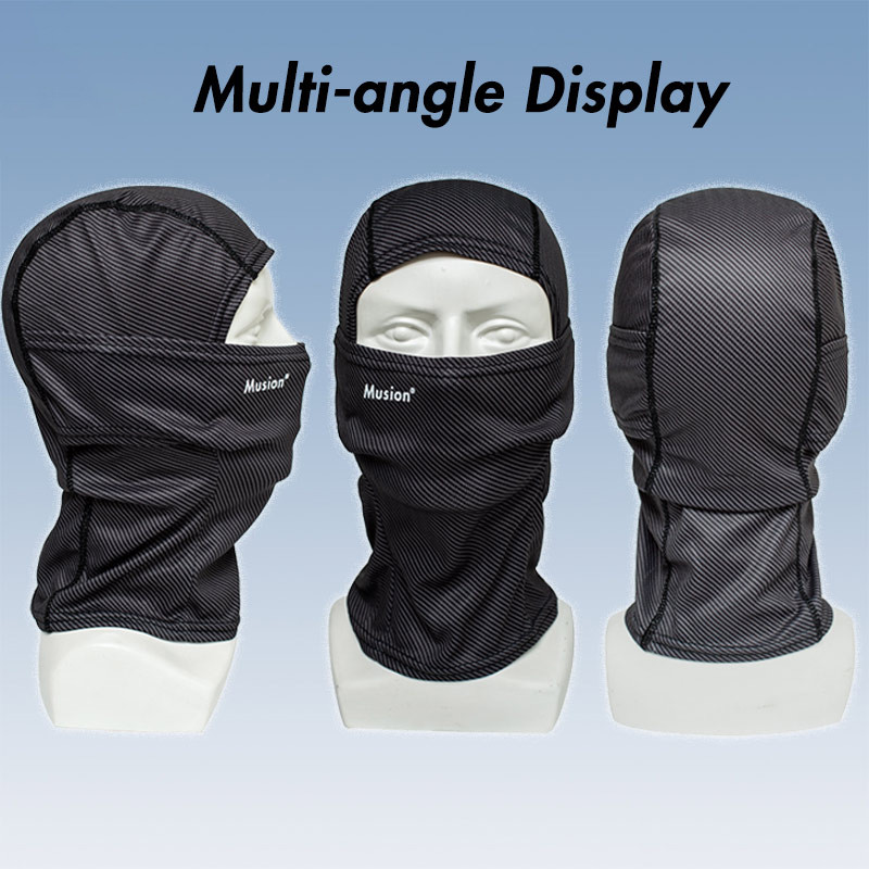 Musion Racing Balaclava - Thoáng Khí, Chống Nắng UV, Phù Hợp Cho Xe Đạp, Thể Thao Ngoài Trời & Xe Máy