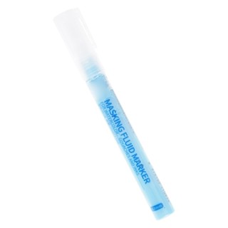 DE Trắng Xanh Nước Mặt nạ Chất lỏng Mark Bút Masking Fluid Marker Đồ dùng nghệ thuật