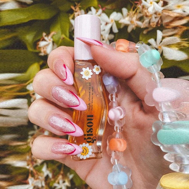 Z / Gisou Mel Shining Lip Oil Dưỡng Ẩm Chống Khô Son Môi Dễ Dàng Mang Theo Chống Vỡ Nước Bóng Son Môi Chăm Sóc