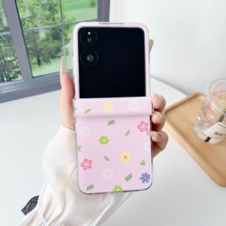 Ốp điện thoại gấp cho Motorola Razr 60 50 40 Ultra Graffiti toàn màn hình vòng tay hoa Vỏ điện thoại TPU cứng