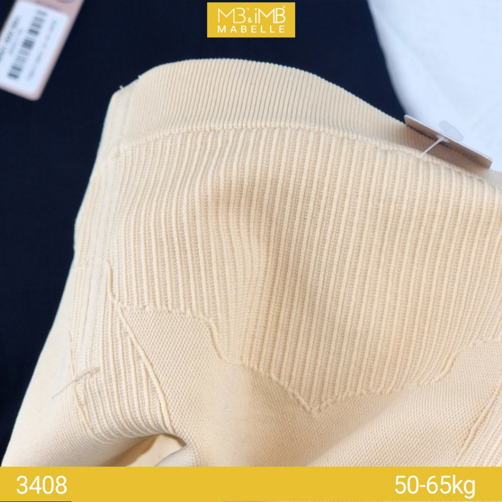 Quần gen bụng chống lật MB 3408 gen cotton chống xước, đáy 2 lớp mặc thay chip