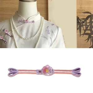 Mya 5 Cái Truyền Thống Sườn Xám Nút Nút Đóng Hoa Nút May Dây Buộc Trang Trí Quần Áo