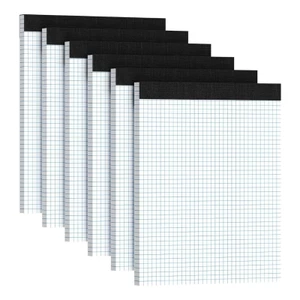 SA 6 Chiếc A4 Note Pads Miếng Giấy Có Thể Xé Đồ Thị Giấy Viết Miếng Xước Giấy Viết Kỹ Thuật Sổ Tay