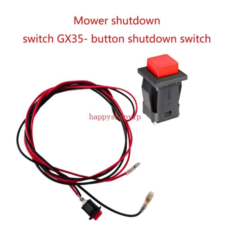 HSV Cho GX35 Máy Cắt Cỏ Dừng Công Tắc Động Cơ Kill Stop Công Tắc Thay Thế Áp Lực