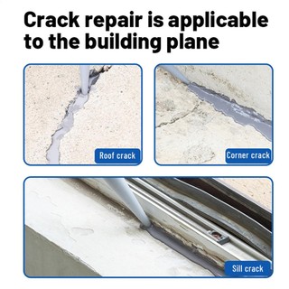 Bê tông chống thấm nước Crack Filler Keo nối keo Sửa chữa vết nứt Kim phun bê tông Sàn nhà Rò rỉ khoảng cách enmdavn