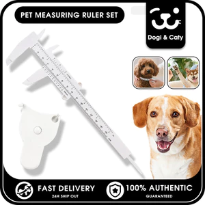 Combo kẹp băng đo thú cưng Bộ dụng cụ chính xác Dụng cụ kép để đo cơ thể