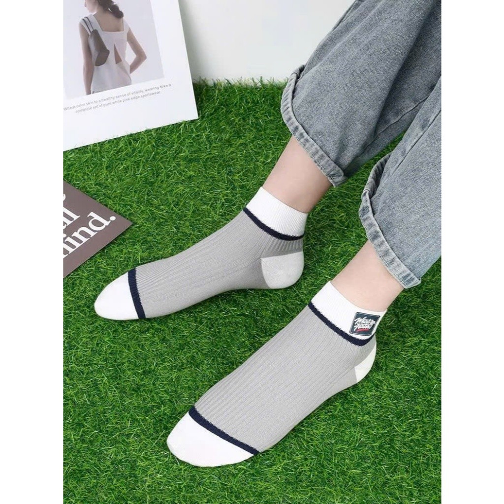 Sét 10 đôi tất vớ nam cổ ngắn , siêu co giãn chất liệu cotton thoáng khí thông hơi chống hôi chân mẫu mới 2025