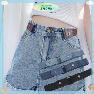 Thắt lưng không có khóa ZMONH cho quần jean, Thắt lưng co giãn có khóa cho nữ / nam, Thắt lưng