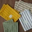 SHUPUN Sọc Khăn Trải Bàn Placemats, Vải Nền Trang Trí Nhà Cửa Phụ Kiện Thảm Trải Bàn, Thực Phẩm Đặt Ra Nhật Bản Retro Tấm Cách Nhiệt