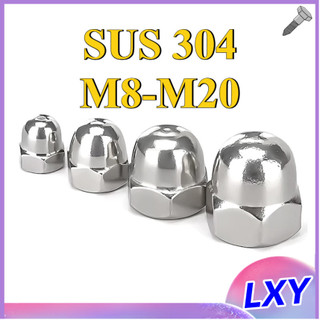 Nắp Tán bầu（Chủ đề tốt）, Đai ốc mũ, đai ốc chỏm cầu inox 304 M8 / M10 / M12 / M14 / M16 / M20 [LXY-CB-1]