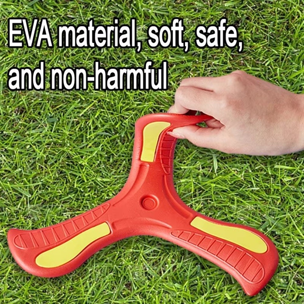 SNUGHOUSE Dạ Quang Boomerang, Quay Lại 360 Độ Mềm EVA Trẻ Em Boomerang, Đồ Chơi Tên Lửa Bay Tương Tác Di Động Người Lớn-kids
