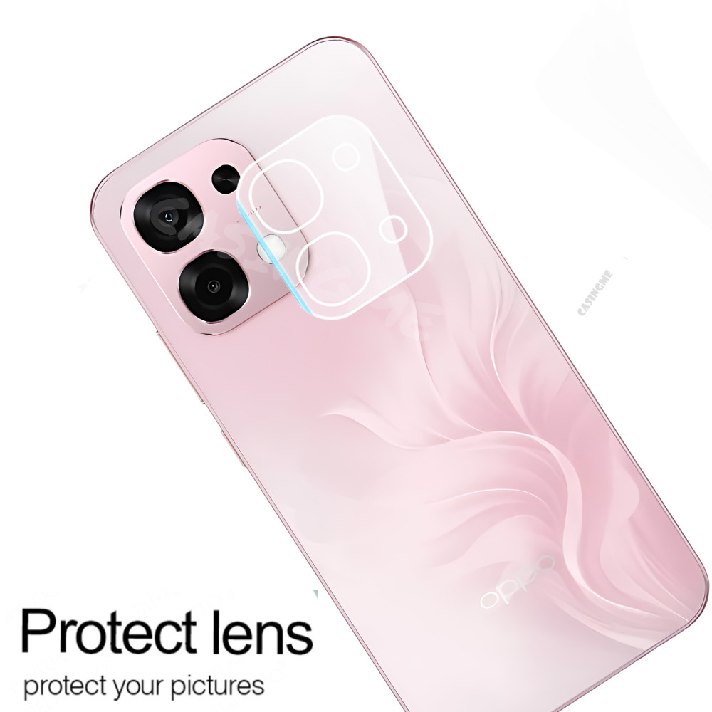 OPPO A6 Pro 5G 2025 3D Bảo Vệ Ống Kính Máy Ảnh Cho OPPOA6Pro OPPO A6x A 6 A6t Pro A6 Pro A6c 4G 5G 2025 Trong Suốt Kính Cường Lực Mặt Sau Camera Bảo Vệ