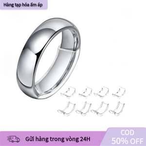 【COD】Miếng Đệm Vô Hình Điều Chỉnh Nhẫn - Bộ 8 Cái Chất Liệu Silicon Mềm - Phù Hợp Unisex