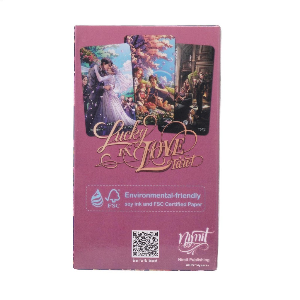 Lucky In Love Tarot Deck Lãng Mạn Tình Yêu Tình Yêu Thẻ Tarot Ngôi Sao Cổ Điển Vận May Kể Đồ Chơi saixit2vn