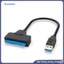 Cáp SATA Sang USB 3.0 Gắn Ngoài Ổ Cứng SSD/HDD 2.5 Inch, Chuyển Đổi Tốc Độ Cao, Hỗ Trợ Hot Swap