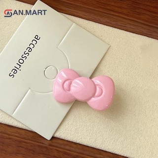 Bigdealssuper Nơ Kẹp Tóc Phụ Kiện Tóc Cô Gái Dễ Thương Trái Tim Bên Kẹp Nổ Tính Khí Trang Sức Siêu