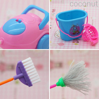 Bộ chổi lau nhà Mini - 9 dụng cụ làm sạch đồ chơi cho trẻ em