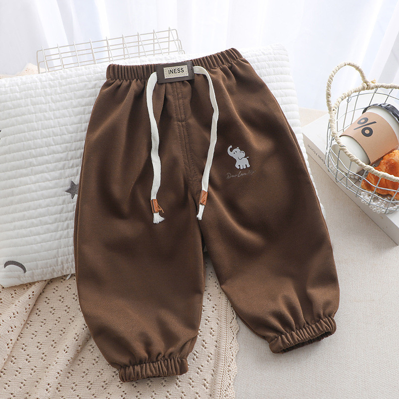 ​Quần Thể Thao Trẻ Em Xuân Thu Phong Cách Bé Trai Bé Gái Mặc Ngoài Quần 80-120 Size​ DUHI