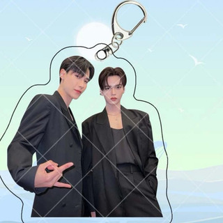 Juniormark Posters Keychain Double-side Hanging Pendants Thai TV Perfect 10 Liners Drama Stills Photo Picture Decor O