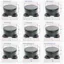 CATMALLER88 1 Cái Tấm chắn bảo vệ biến áp kim loại, T130 T140 T150 Vỏ chắn biến áp hình xuyến kim loại, Loa bảo vệ biến áp Chuông cuối biến áp