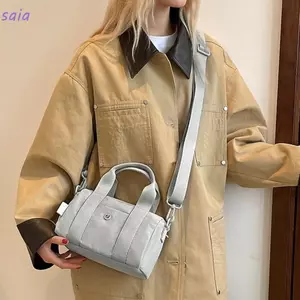 Túi đeo vai SAIA, Túi đeo chéo đa năng phù hợp, Túi đeo chéo có dây đeo dài có trọng lượng nhẹ dành cho nữ