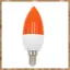 Bóng đèn đầu nến màu LED E14, đèn nến màu, đỏ