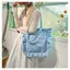 Springevenstar Thanh Lịch Vintage Nữ Du Lịch Túi Tote Dung Tích Lớn Có Thể Gập Lại Nhẹ Túi Xách Đeo Vai Kỳ Nghỉ Công Sở Springevenstar