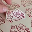 Phim hoạt hình năm mới Pony Fu Nhân vật Nhãn dán trang trí hình con ngựa dễ thương Nhãn dán niêm phong bầu không khí năm mới Hàng có sẵn 26.6.12