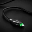 Cáp USB C gia cố BTM 5A Lõi đồng sạc nhanh và thiết kế phát sáng LED