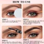Mascara 2 Đầu Tiện Lợi Chuốt Mi Dài Dày Cong Vút Chống Nước Không Lem Không Trôi Bền Màu 24H