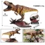 Đồ chơi khủng long trẻ em Săn bắn Tyrannosaurus Rex War Triceratops Tyrannosaurus Tyrannosaurus Thịt bò ăn thịt Rex Đồ trang trí mô hình động vật rắn Ông