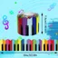 EDIWANY 1 Cuộn Bảng Phấn Biên Giới, Giấy DIY Biên Giới, Đàn Piano Nhạc Sáng Tạo 7.5cm 10Meter Nhãn Dán Trang Trí Thủ Công