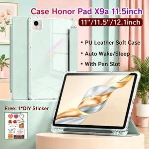 Ốp điện thoại Honor Pad X9a 11.5 inch / Honor Pad 10 12.1 inch có khe cắm bút Vỏ bảo vệ từ tính Honor Pad X8a 11 inch có Ốp điện thoại trong suốt Honor Pad X8b