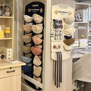 VRZ Nỉ Treo Mũ Tổ Chức Nắp Lưu Trữ Móc Treo 6 / 12 Nhà Thơ Mũ Hiển Thị Ra Đa Năng Dung Tích Lớn Cho Cửa Tường Tủ Quần Áo HOT