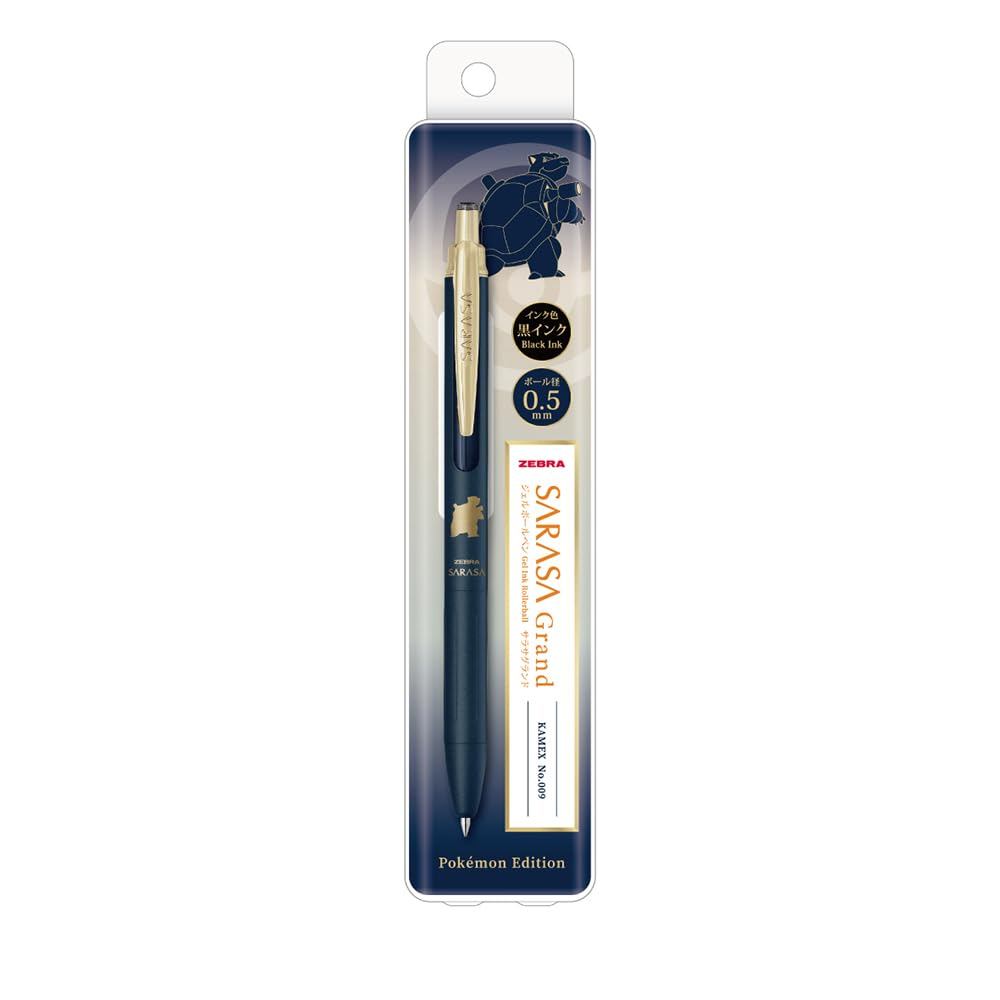 Zebra Pokémon Sarasa Grand 0.5mm Gel Pen Black Ink Limited EditionDirect From Japan