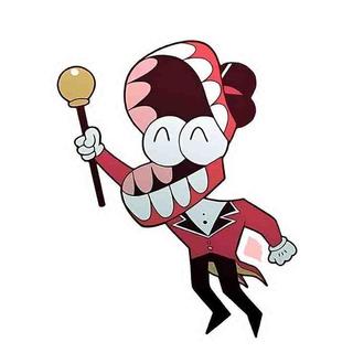 Digital Circus 1: High-Quality 5cm Acrylic Keychain - Double-Sided Print - BUBBLE