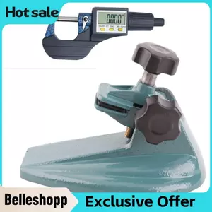 Belleshopp Micro Meter Base Micromet Đế giữ cố định Giá đỡ bằng thép hợp kim Công cụ cố định để làm việc bên trong micromet