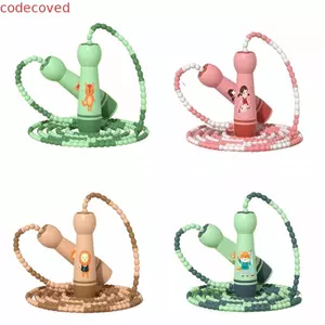 Dây nhảy trẻ em CODECOVED, Dây nhảy thiết kế phi lê có thể điều chỉnh, Phim hoạt hình đầy màu sắc đáng yêu Trẻ em nhảy dây tập luyện