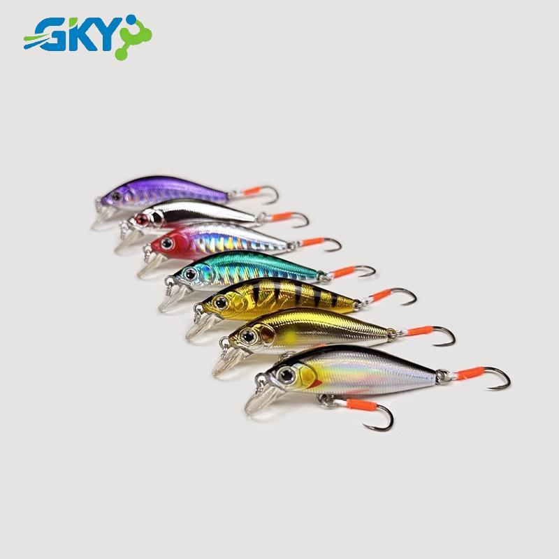 GKY 3.3G Micro-Object Trembling Và Chìm Nhỏ Mino Câu Cá Bass Coy Miệng Nước Ngọt Mini Luya Mồi Giả GKY