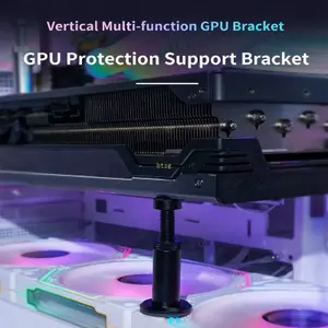 Btsg Card đồ họa Giá đỡ GPU Giá đỡ thẻ đồ họa để điều chỉnh độ cao Hỗ trợ từ tính
