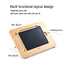 Chân Đế Máy Tính Bảng Tre Có Thể Điều Chỉnh Có Thể Gập Lại IPad Giá Đỡ Nhiều Góc Cho IPad Pro 11 12.9 Inch Có Khe Cắm Bút