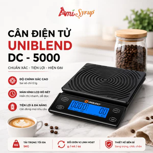 Cân Điện Tử Uniblend DC-5000 Hỗ Trợ Đo Lường Nhanh Chóng
