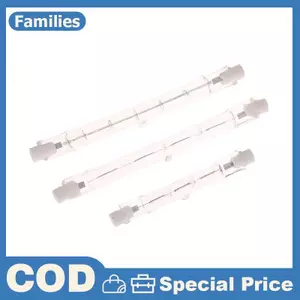 Đèn 70-1000W Đôi Kết Thúc Tuyến Tính R7s Bóng Đèn Halogen AC220-240V Trang Trí Gia Đình R7s Bóng Đèn Halogen