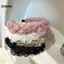 KUZHEN Lưới Sợi Xếp Ly Mũ Nữ Organza Màu Nguyên Chất Xếp Ly Rửa Mặt Mũ Đa Năng Phụ Kiện Tóc HOT