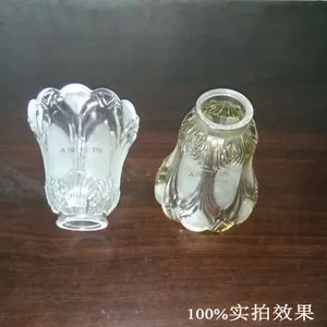 Kính Chụp Đèn Trong Suốt Nâu Chà Nhám Xịt Hạt Cốc Chụp Đèn Trần Quạt Chụp Đèn Kính Chụp Đèn Phụ Kiện Chiếu Sáng CFP2