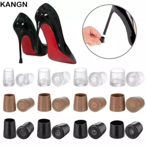 KANGN Gót Bảo Vệ, Hình Tròn Chống Trơn Trượt Giảm Thanh Gót Bảo Vệ, Giảm Thanh Chống Sốc Phụ Kiện Giày Cao Gót