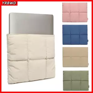 Túi đựng máy tính xách tay YRBWD, Puffy 14 16 Inch Gối tay áo máy tính xách tay, Máy phồng chần bông chống nước chuyên nghiệp Đóng tự động Túi đựng máy tính bảng Văn phòng Trường học