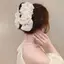 AqToCna Lưới Ngọt Ngào Tuyn Nơ Lớn Vuốt Tóc Kẹp Dành Cho Nữ Thanh Lịch Nơ Đuôi Ngựa Kẹp Mũ Đội Đầu Phụ Kiện Hai Mặt Cá Mập Kẹp AqToCna