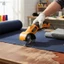 Máy cắt quay điện Máy cắt vải cầm tay Thảm da Tông đơ hợp kim có thể sạc lại Công cụ may DIY