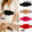 Dây thắt lưng co giãn IFASIN, Thắt lưng hoa lớn co giãn, Phụ kiện thắt lưng Corset có thể điều chỉnh rộng rãi thời trang